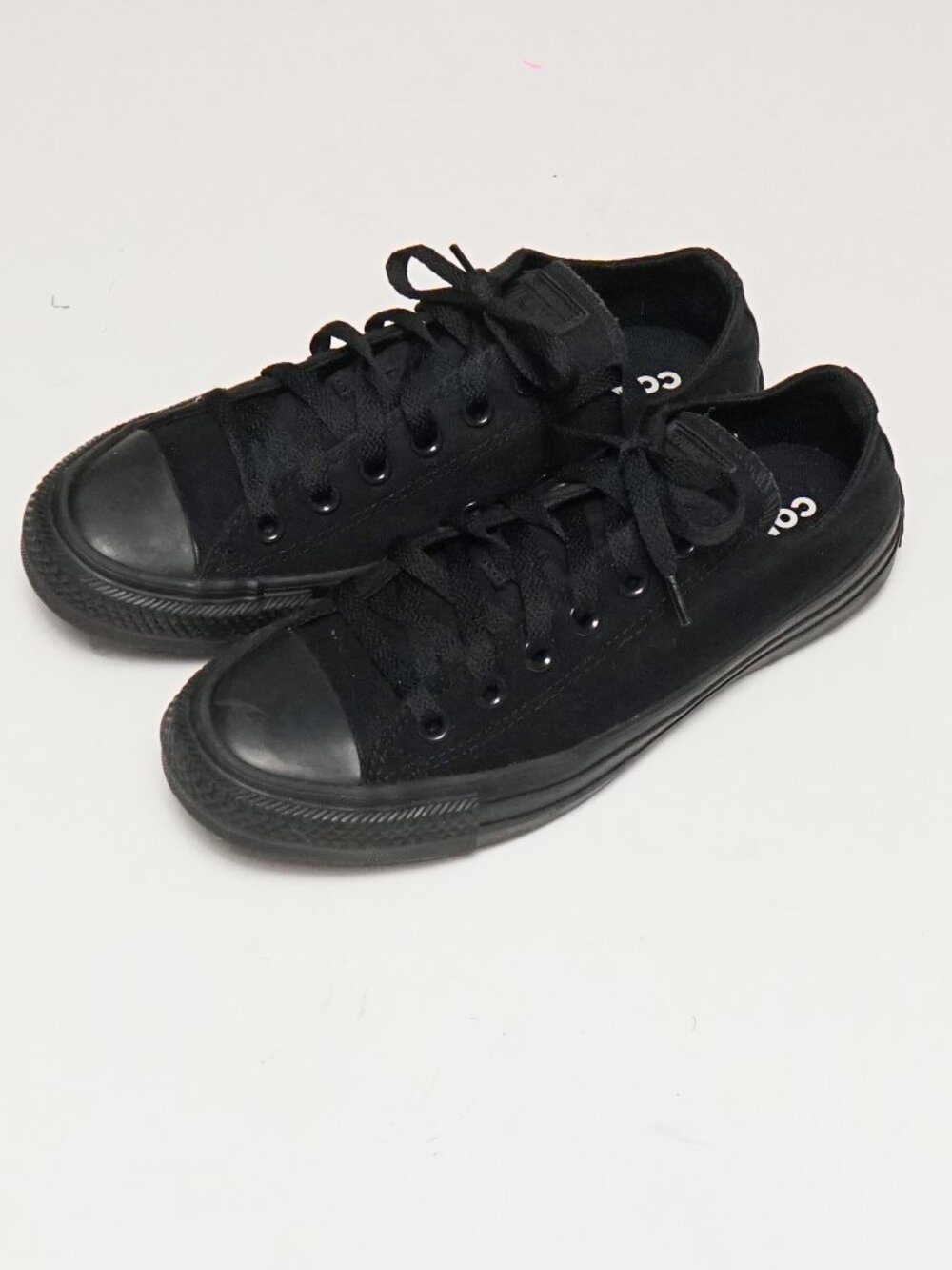 Converse Chuck Taylor All Star Ox Mono Black Womens 8 Shoes , Mens Size 6